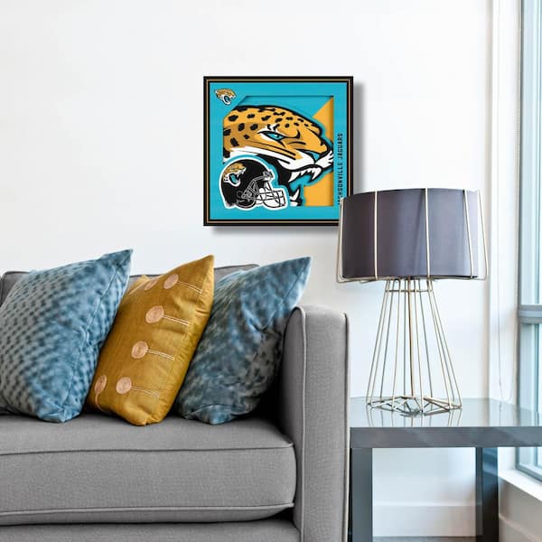 Jacksonville Jaguars 16'' Team Color Logo Cutout