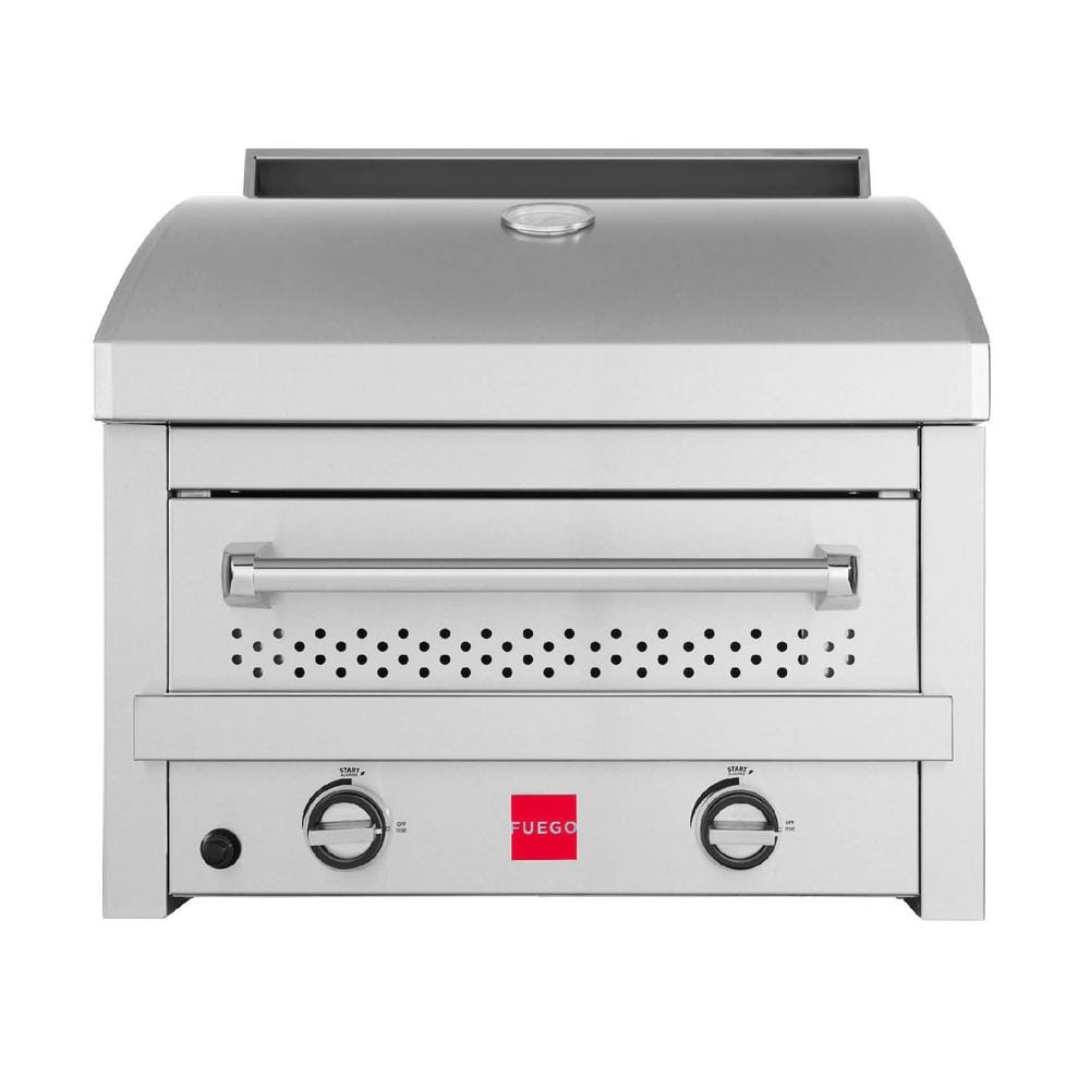 Fuego F27S-Griddle 304SS Built-in Liquid Propane