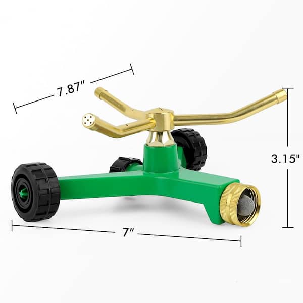 How a Rotary Sprinkler Works