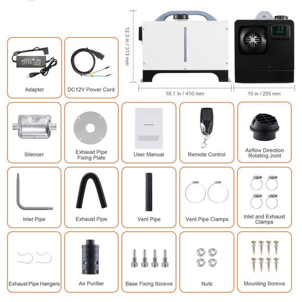 Universal Diesel #air# Heater Controller LCD Monitor Thermostat Switch Remote Control 12v 2kw 5kw 8kw Diesel Parking Heater 3 Meters Diesel Heater Exte Universal Diesel #air# Heater Controller LCD Monitor Thermostat Switch Remote Control 12v 2kw 5kw 8kw Diesel Parking Heater 3 Meters Diesel Heater Exte