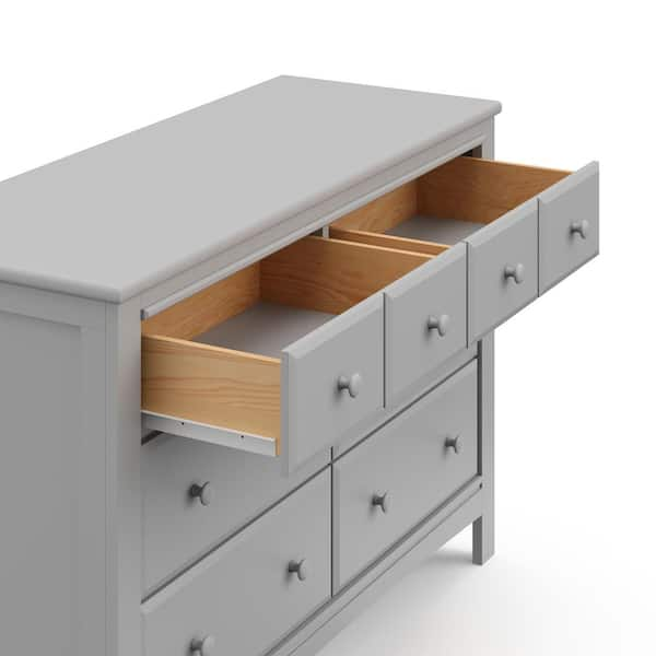 graco pebble grey dresser