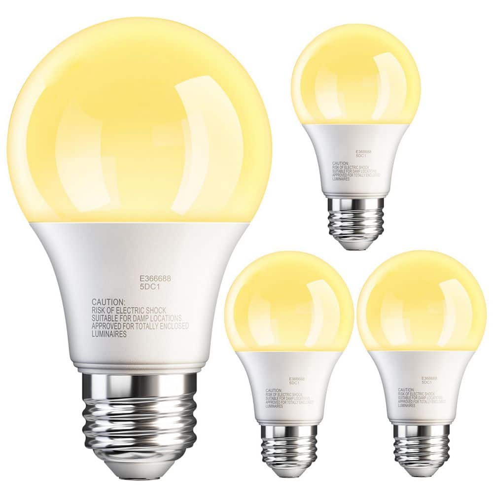 100-Watt Equivalent A19 standard Bulb Shape Non-Dimmable LED Light Bulb 2700K Soft White (4-Pack) price history on PriceWatchPro