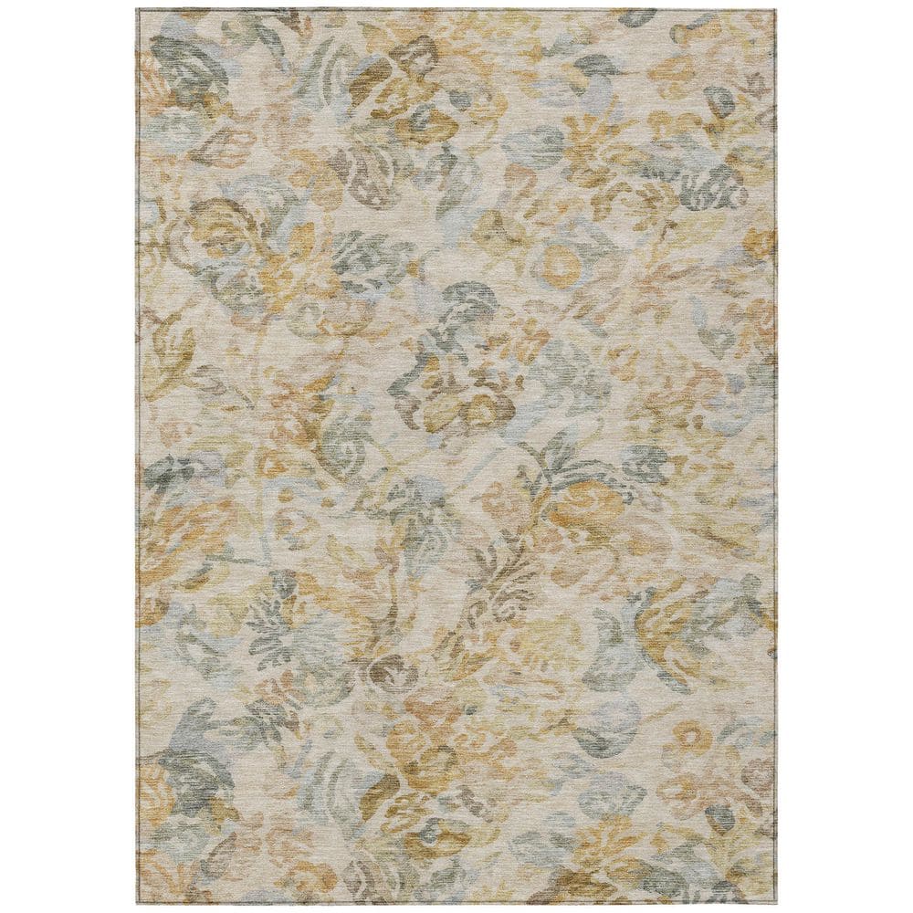 Chantille Machine Washable Indoor/Outdoor Abstract ACN2723 Wheat 8 ft. x 10 ft. Area Rug price history on PriceWatchPro