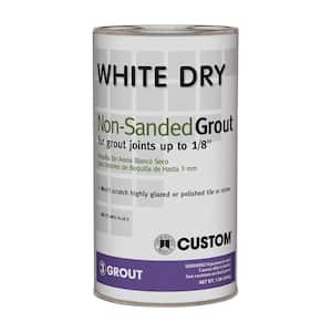 White Dry 1 lb. Unsanded Grout