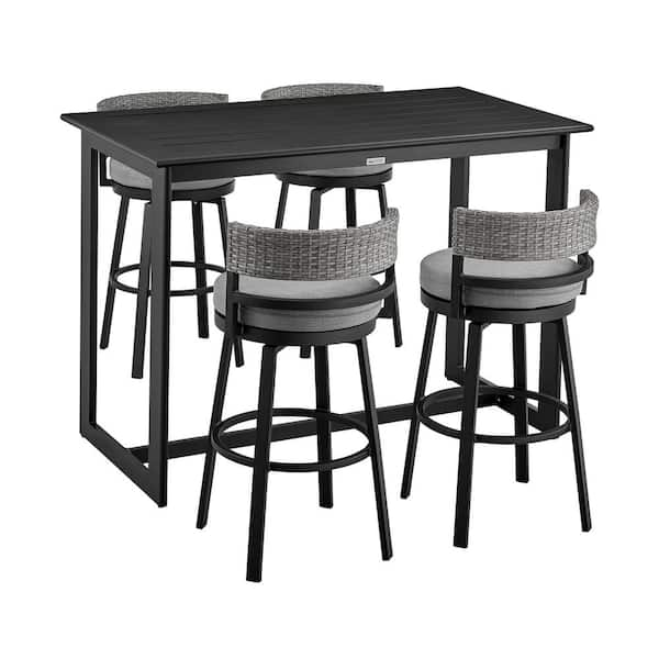 amart bar table and chairs