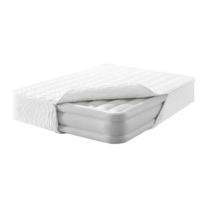 Bi-Comfer 14 in. Inflatable Mattress with Built-In Air Pump, Full Size