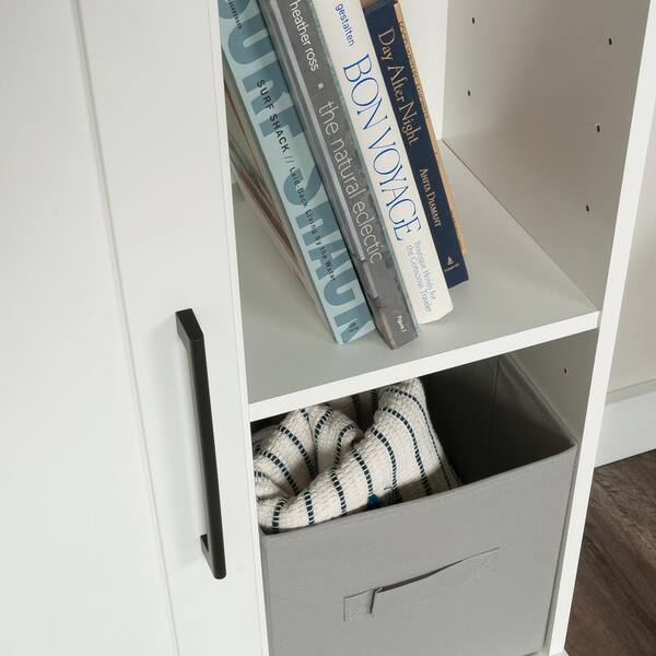 Sauder Homeplus Soft White Accent, Sauder 2 Door Storage Pantry Cabinet With Adjustable Shelves White