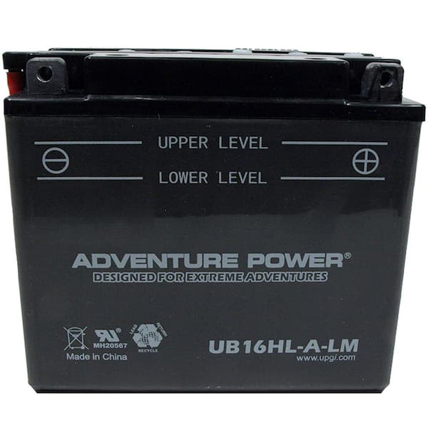 UPG Conventional Wet Pack 12- Volt 19 Ah Capacity F Terminal Battery