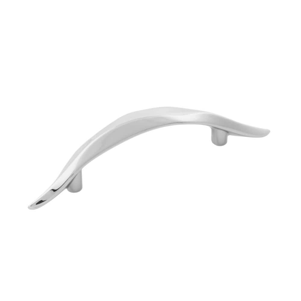 Willow 3 in. (76 mm) Polished Nickel Cabinet Drawer and Door Pull price history on PriceWatchPro