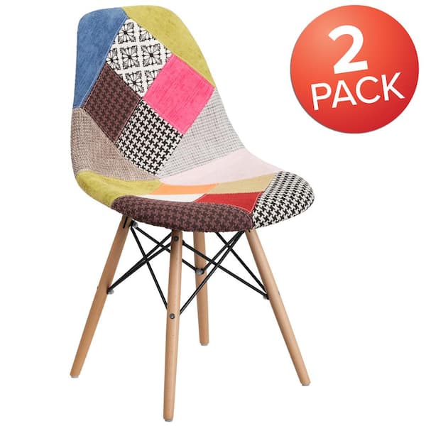 patchwork eames style chair