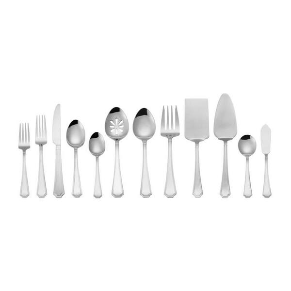 Carleigh 67-Piece 18/0 Stainless Steel Flatware Set (Service for 12)