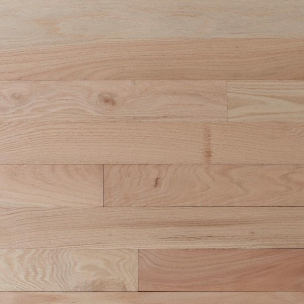 Random Length Solid Hardwood Flooring, Unfinished White Oak Flooring 3 1 4