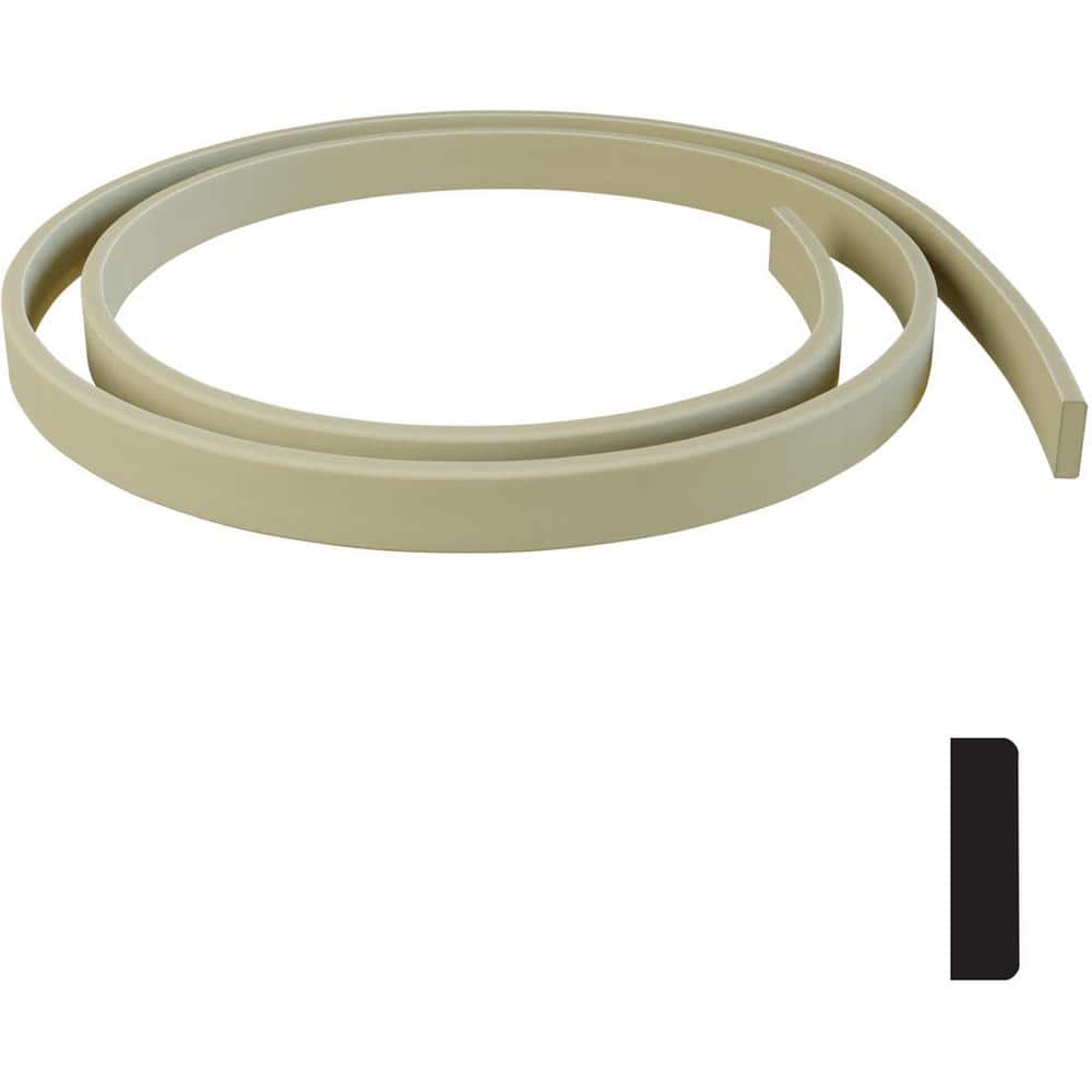 Ekena Millwork 11/16 in. x 144 in. x 2 1/2 in. Resin Casing Flexible ...