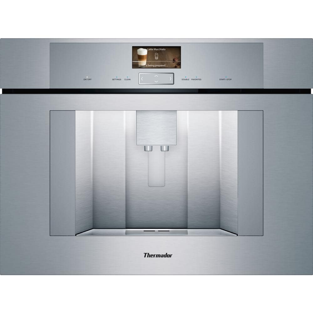 Thermador 24 in. Masterpiece and Professional Series 10 Cup Stainless Steel Drip  Coffee Maker with Home Connect TCM24PS - The Home Depot