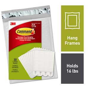 Command Large White Picture Hanging Strips - 3 ct