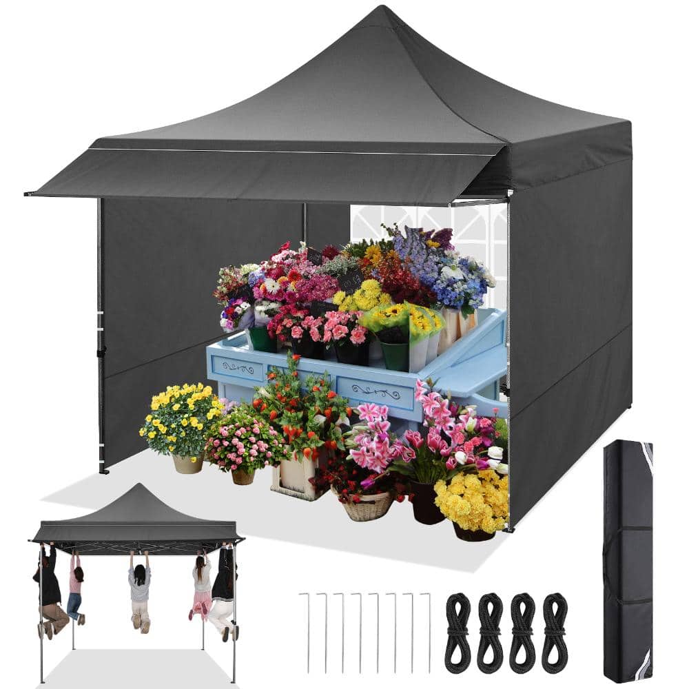 10x10 Pop Up Canopy Tent with Awning,Heavy Duty Canopy price history on PriceWatchPro