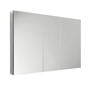 49 in. W x 36 in. H x 5 in. D Frameless Recessed or Surface-Mounted Bathroom Medicine Cabinet