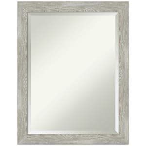 Dove Greywash Narrow 21.5 in. H x 27.5 in. W Framed Wall Mirror