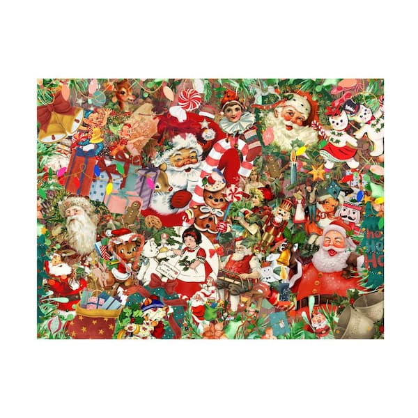 Trademark Fine Art Unframed Home the Font Diva 'A Vintage Christmas' Photography Wall Art 14 in. x 19 in.