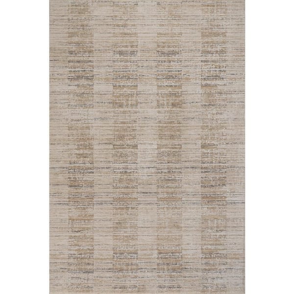 Sharya Modern Southwestern Brown 7 ft. x 10 ft. Indoor Area Rug