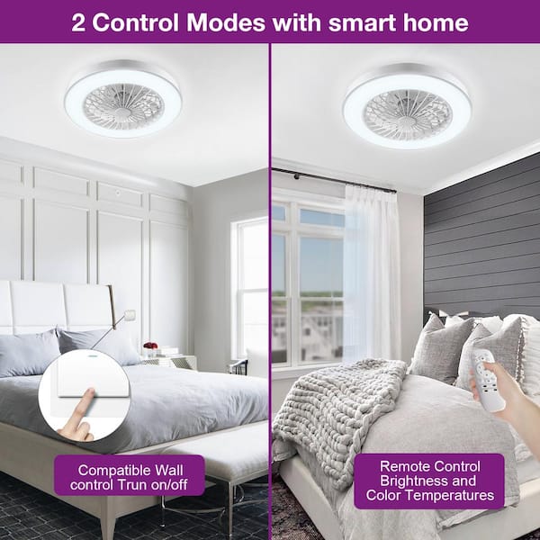 BICIK Modern 20 Indoor Caged Enclosed Indoor White Low Profile