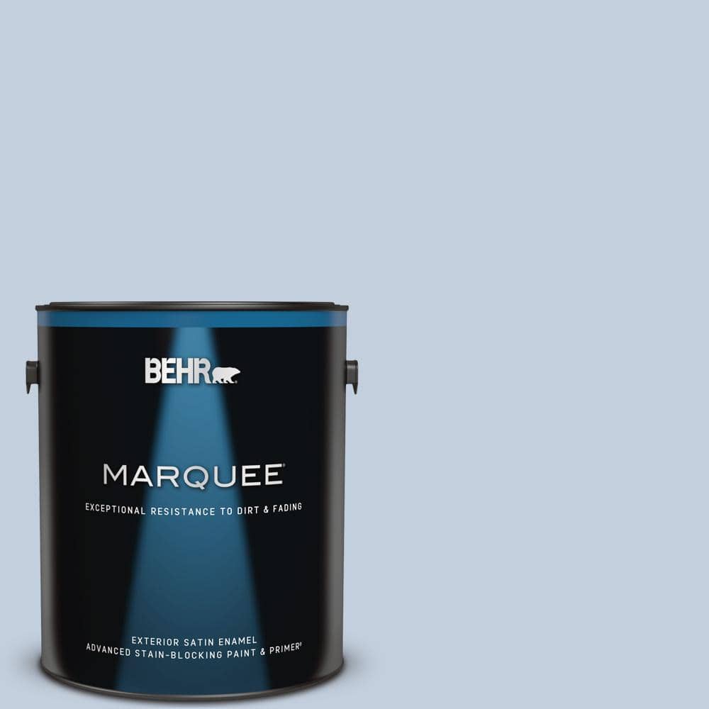 1 gal. #PPU15-17 Monet Satin Enamel Exterior Paint & Primer