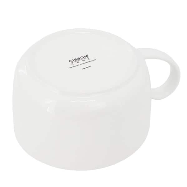 Gibson Home Great Essentials 4 Piece 32.5 Ounce Fine Ceramic Large