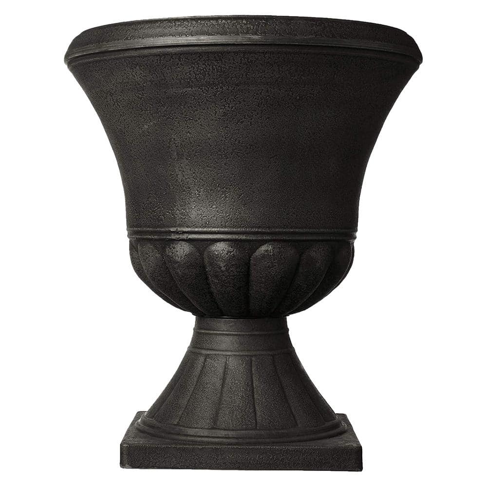 Hamilton Black Medium Plastic Cone Urn Planter
