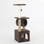 Coffee Condominium for Cats with Cat House Furniture Cover