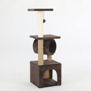 Coffee Condominium for Cats with Cat House Furniture Cover
