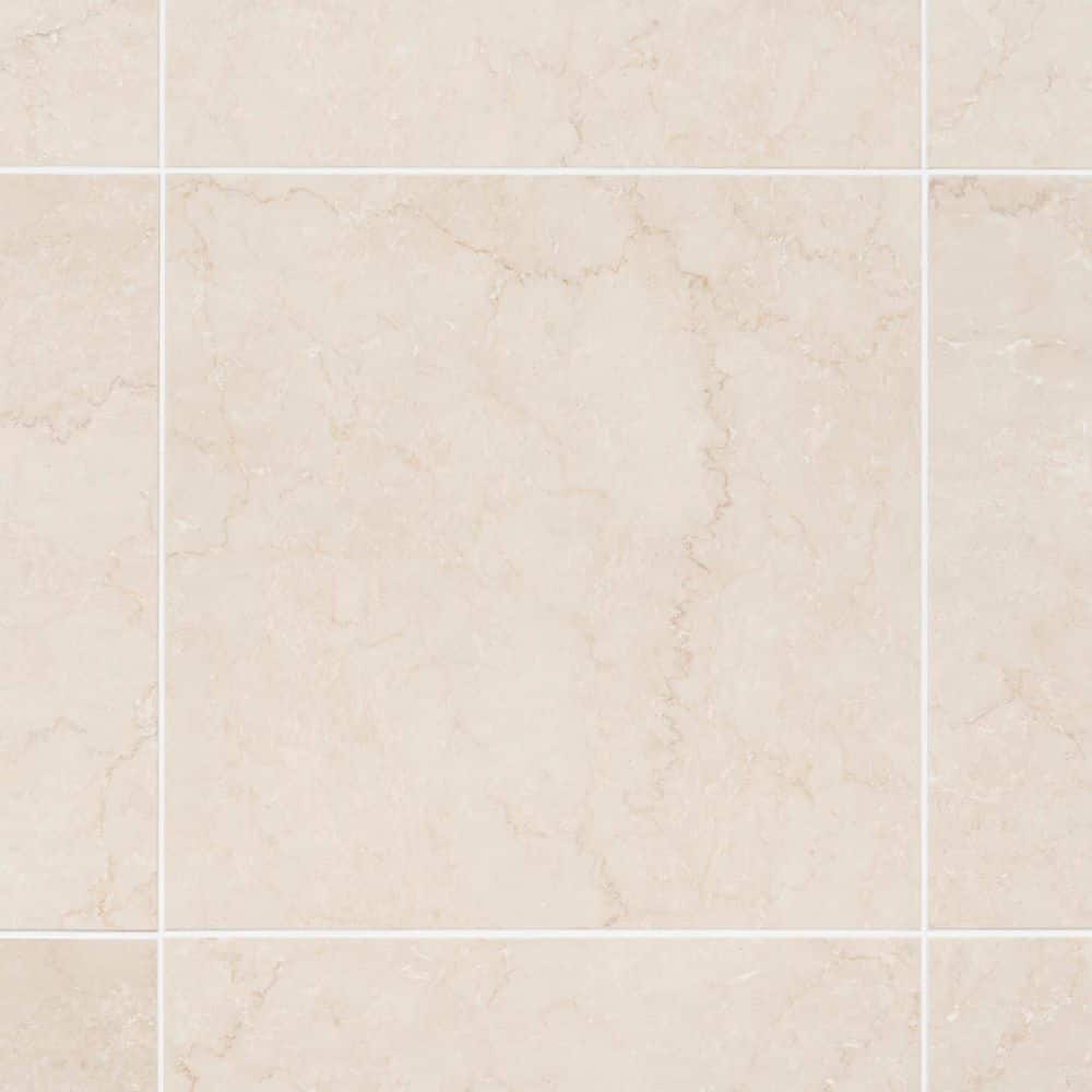 Botticino Extra Light Beige 18 in. x 18 in. Honed Marble Floor and Wall Tile (13.55 Sq. Ft. / Case) price history on PriceWatchPro