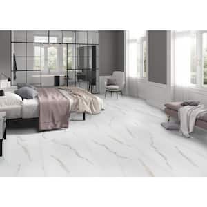 Aria Bianco 24 in. x 48 in. Polished Porcelain Floor and Wall Tile (112 sq. ft./Pallet)