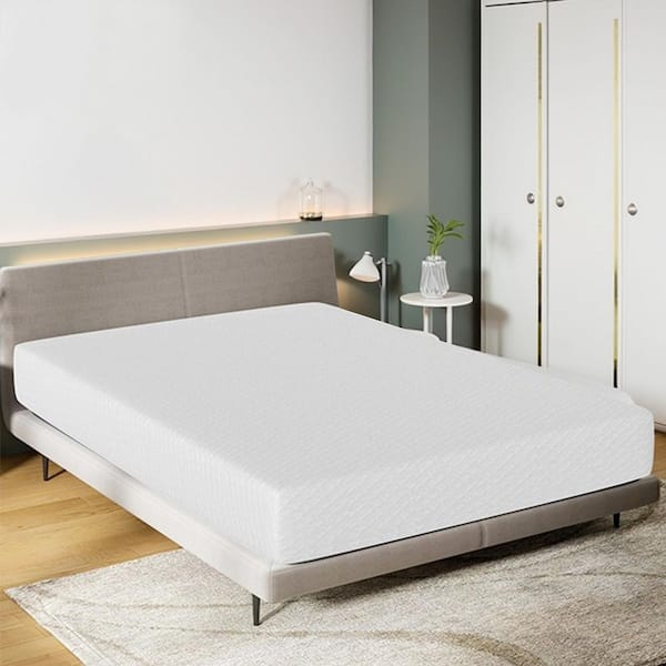 10 in. Full Memory Foam Mattress, Soft, Filled With Cotton, Mattress Thickness 10 in. Roll-in-Box, Only Mattress