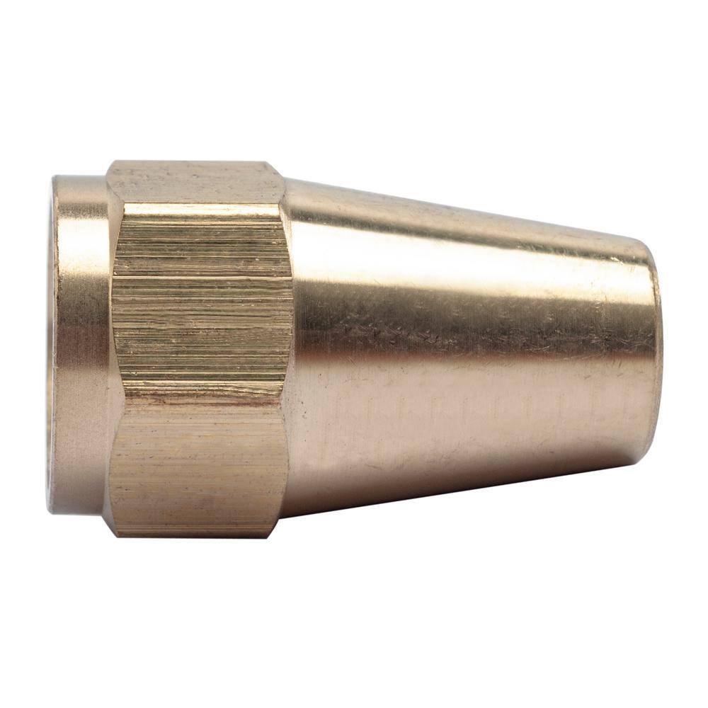 3/8 in. Flare Brass 45° Flare Long Nuts (5-Pack) price history on PriceWatchPro