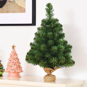 2 ft. PVC Artificial Christmas Tree Small Holiday Season Home Decoration Decor