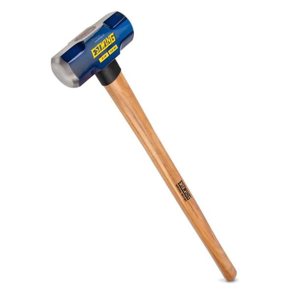 Estwing 8 lbs. Hard Face Sledge Hammer with 30 in. Hickory Handle