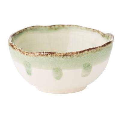 Set of 2 8 oz Cup/Bowl Stoneware Abigails Italy Farmhouse Shabby Chic White Set of 2 8 oz Cup/Bowl Stoneware Abigails Italy Farmhouse Shabby Chic White