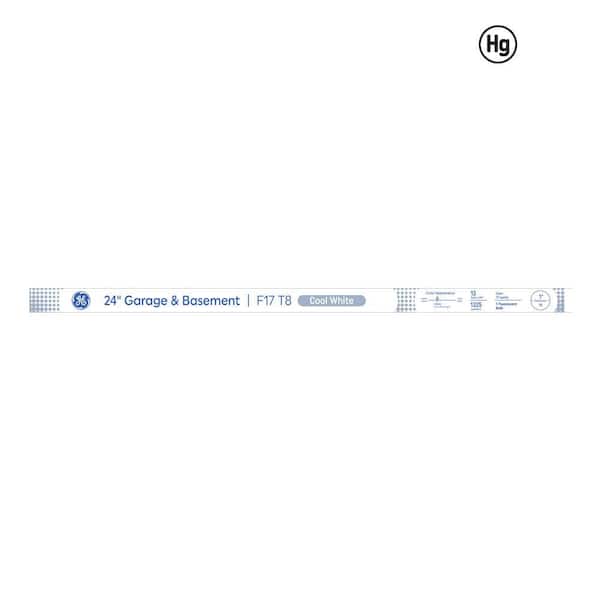 17-Watt Equivalent T8 24" Dimmable Cool White Bulb 6-Pack