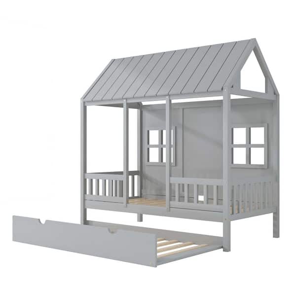 wetiny Gray Twin Daybed