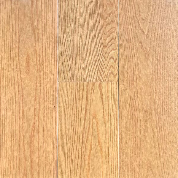 Take Home Sample-DreamVilla Almond Oak 5/8 in. T x 9 in. W Tongue and Groove Wirebrushed Engineered Hardwood Flooring