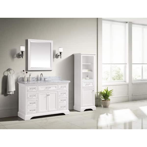 Home Decorators Collection Windlowe 49, Home Depot Bathroom Vanity With Top And Mirror