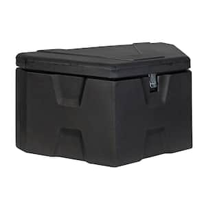 18 in. x 19 in. x 36 in. Matte Black Plastic Trailer Tongue Truck Tool Box