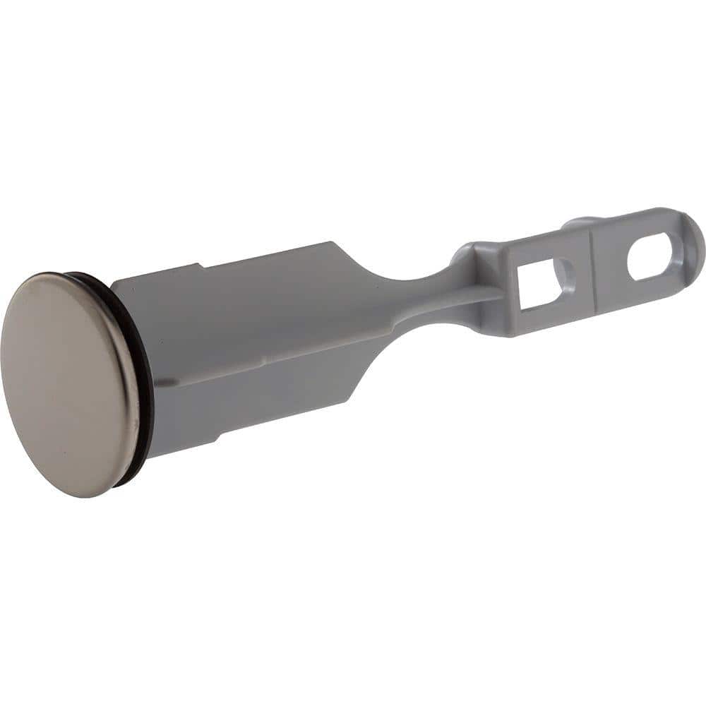 2-1/8 in. x 8-1/32 in. Plastic Bathroom Sink Pop-Up Stopper in Chrome price history on PriceWatchPro