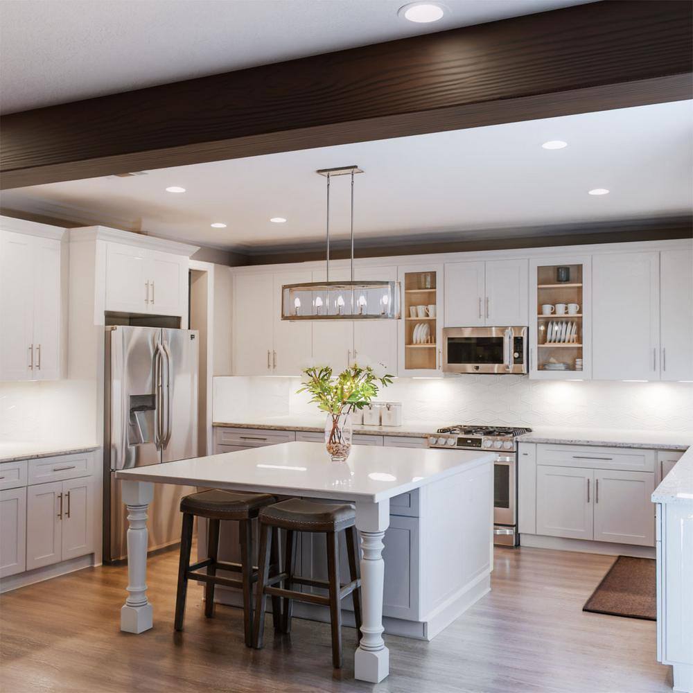 8' Sandblasted Hickory Faux Wood Ceiling Beam