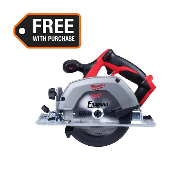 M18 18V Lithium-Ion Cordless 6-1/2 in. Circular Saw (Tool-Only)