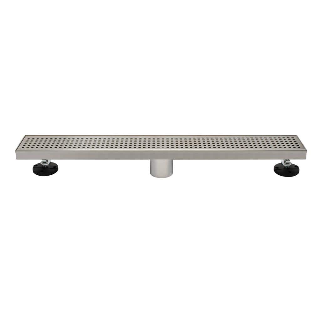24 in. Square Pattern Designer Linear Drain price history on PriceWatchPro