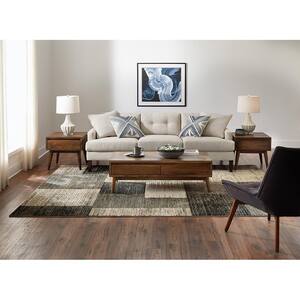 Paramount Gray 2 ft. x 3 ft. Plaid Scatter Area Rug