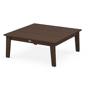 Grant Park Mahogany Plastic Outdoor Coffee Table