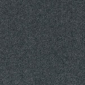 Foss Inspirations - Smoke Ribbed - Gray Residential 18 x 18 in. Peel ...