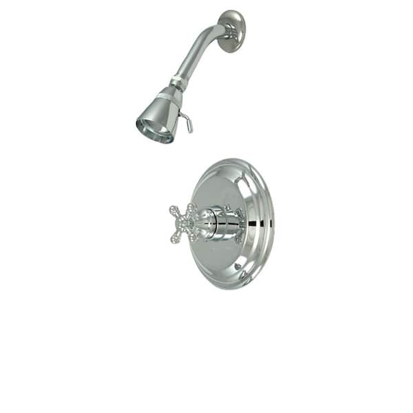 Kingston Brass Metropolitan Single-Handle 1-Spray Pressure Balanced Shower Faucet in Polished Chrome (Valve Included)